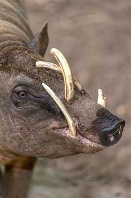  Babirusa ¡Un mamífero con colmillos que parecen un armamento de ciencia ficción!